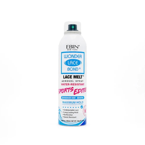 Ebin New York Wonder Lace Bond Sports Edition Adhesive Spray - Ultra Strong Hold, Ideal for Sports & Active Lifestyles