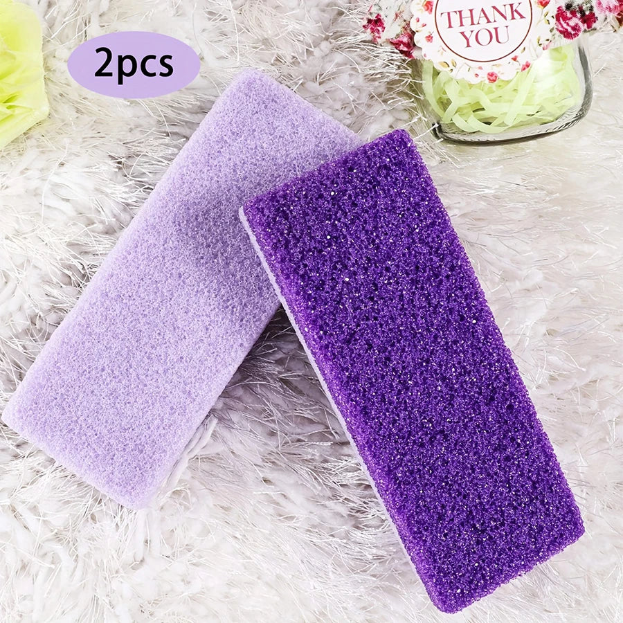1/2/4 Pcs Pumice Foot File, Exfoliating File, Dead Skin Scrub Exfoliation, Foot Exfoliation, Pedicure Tools, Foot Care