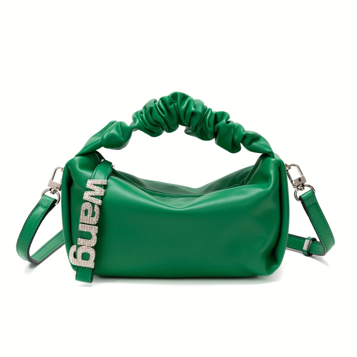 Small Designer Cloud Pouch Bag for Women, Soft Crossbody Purse