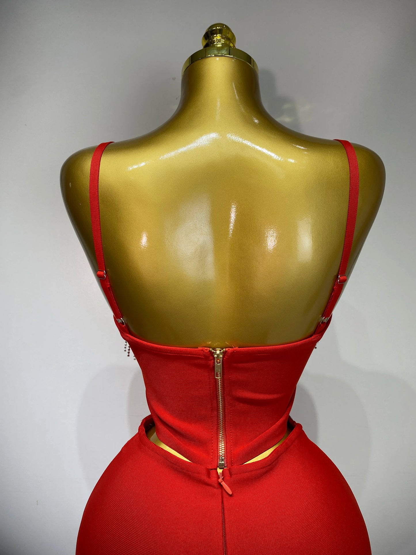 Women Sexy Sling Backless Tassels Bandage Skirt Two Piece Set 2025 Knitted Celebrity Elegant Evening Luxury Birthday Dresses