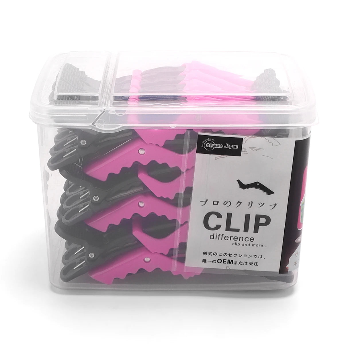 30pcs/Box Barber Hair Clips Hairdressing Clamps Claw Hair Sectioning BlackPink Clip For Salon Hairstyling Hairdresser Tool
