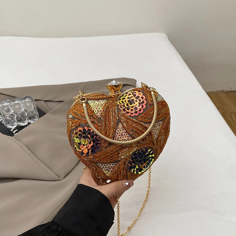 Luxury Gold Clutch Bags for Women 2025 Party Bags Evening Purse Designer Crossbody Bag New in Handbag Ladies hand bag sac femme