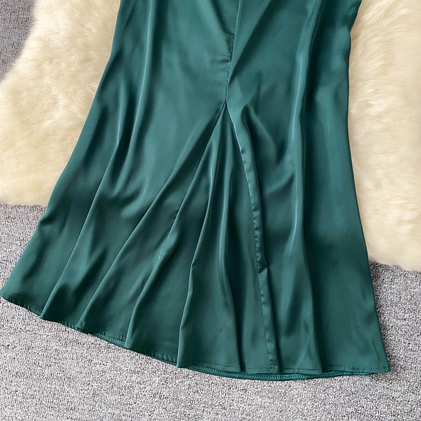 SINGREINY Evening Party Senior Slim Dress Women Spaghetti Strap Backless Zipper Sleeveless Bodycon 2024 Newest Satin Long Dress