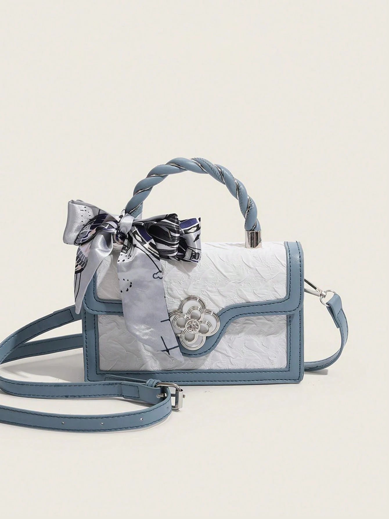 Retro Square Mini Bag Unique Design Multi-Match Crossbody Bag For Women Casual Tote Handbag For Commuting