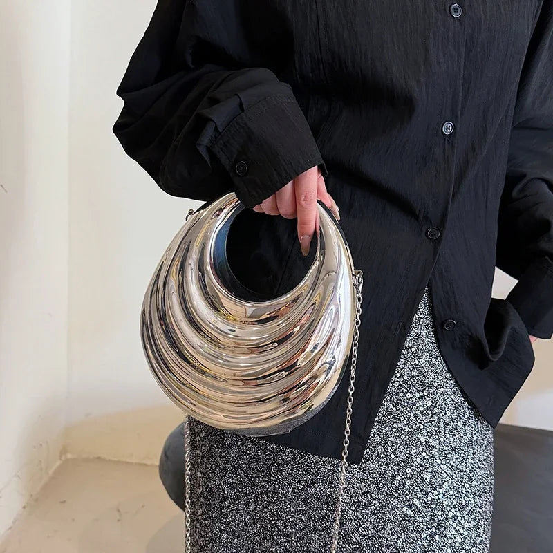 Acrylic Evening Clutch Bag Women Luxury Shoulder Bag Handbag And Crossbody Bags Fashion Party Prom Wedding Shiny Design Purse