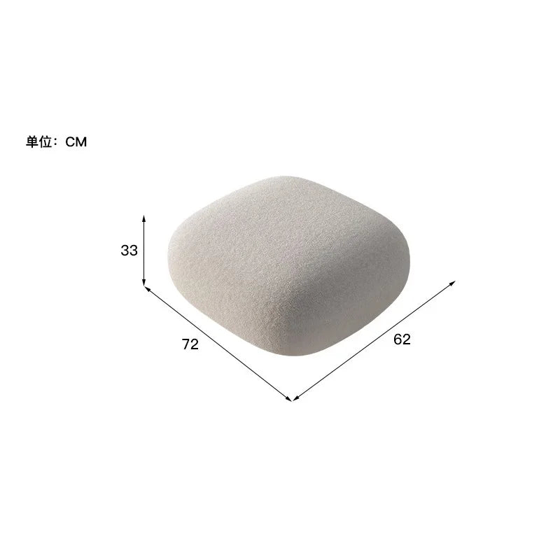 Fluffy White Living Room Chair Modern Cute Floor Ergonomic Living Room Chair Lounge Recliner Meuble Salon Home Furniture