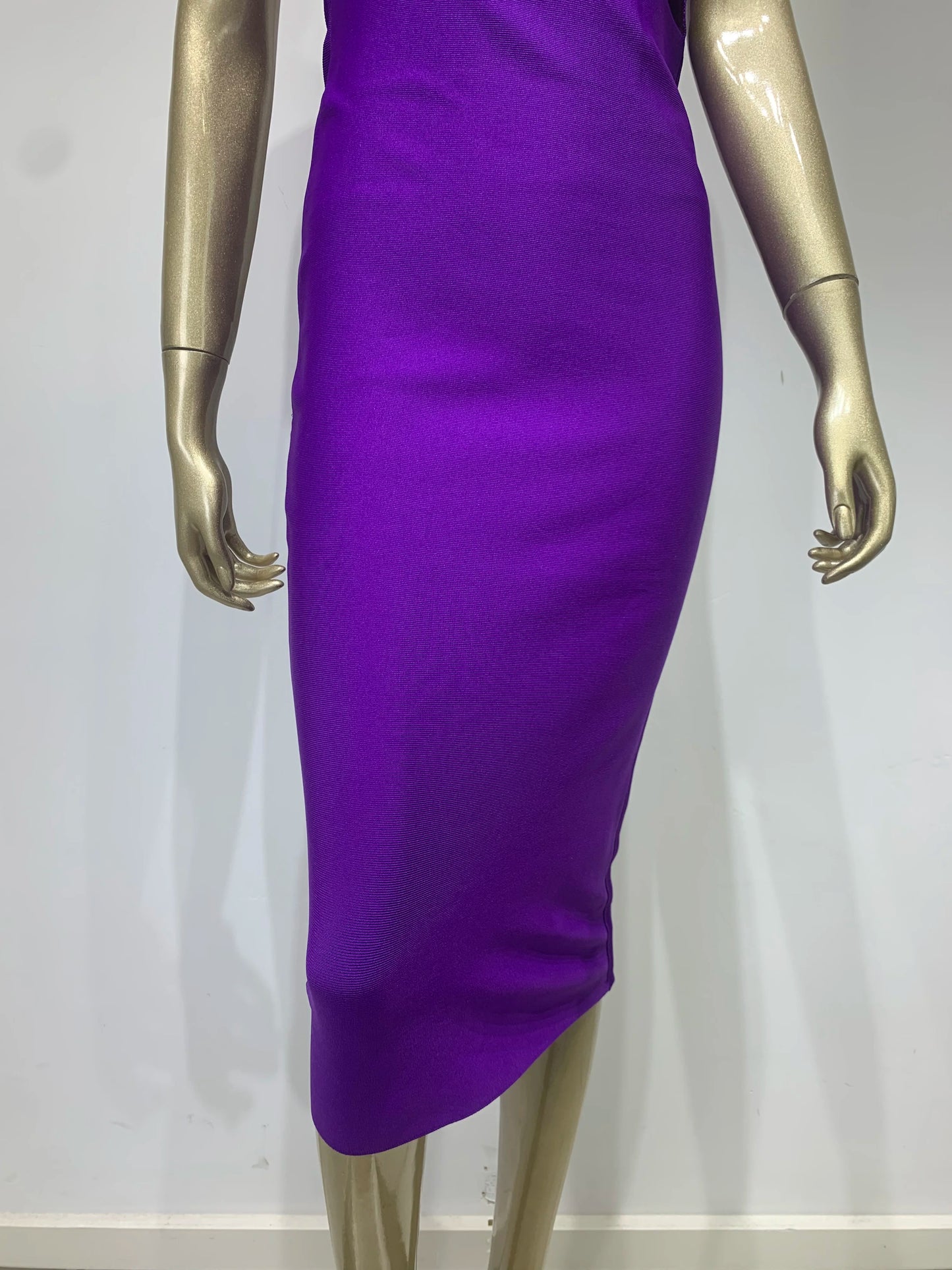 Women Summer Sexy Hollow Out Brown Midi Knee Length Bodycon Bandage Dress 2023 Designer Elegant Evening Party Dress Vestido