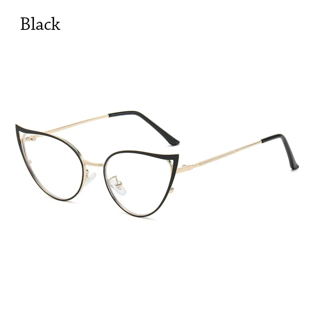 2025 New Cat Eye Anti Blue Light Glasses Women Men Vintage Brand Designer Optical Retro Ins Computer Eyeglasses Clear Spectacle