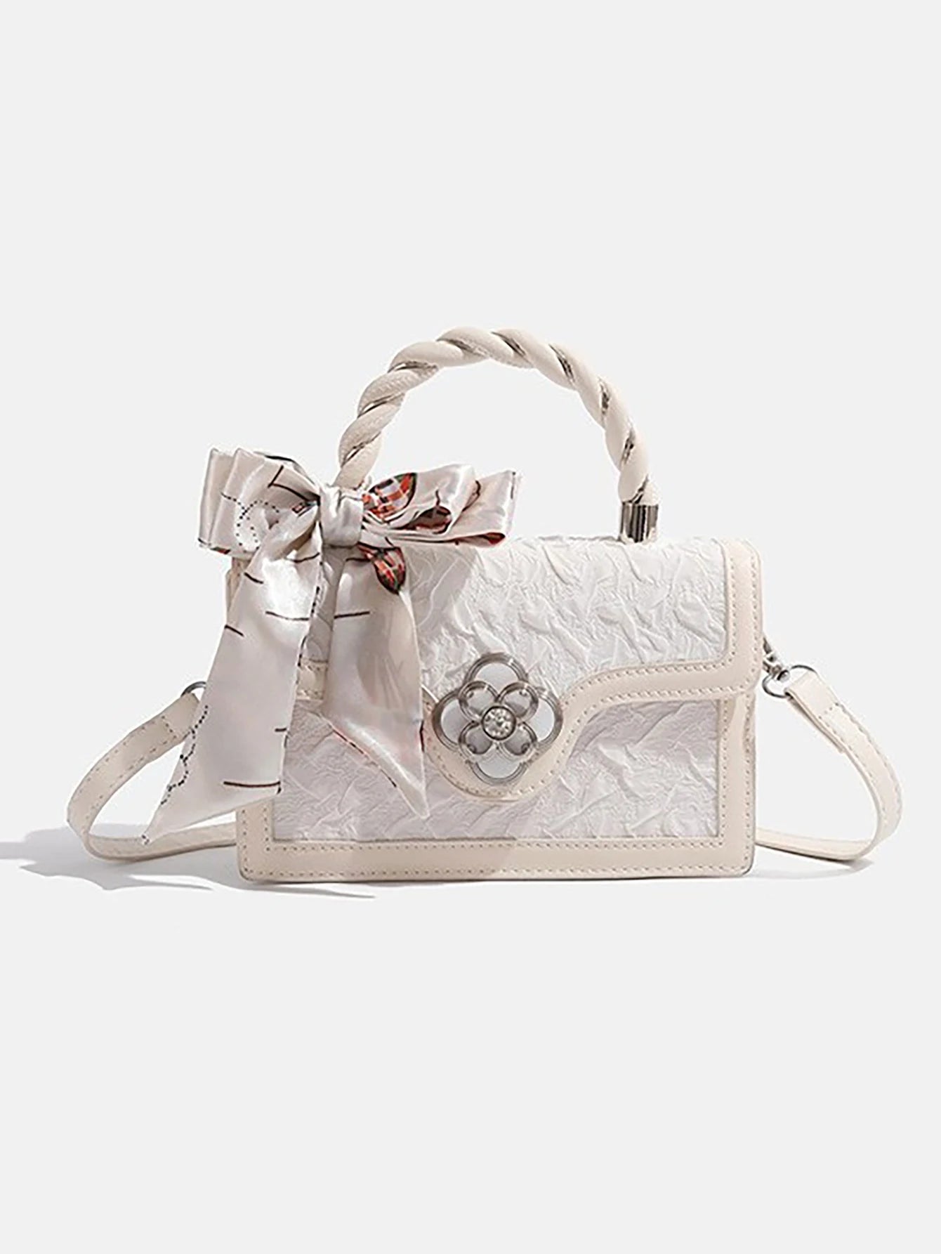 Retro Square Mini Bag Unique Design Multi-Match Crossbody Bag For Women Casual Tote Handbag For Commuting