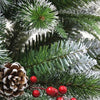 120 - 300cm Christmas Tree Encrypted PVC Pine Needles Glued White Pine Cones Christmas Tree for Christmas Decoration Ornament - MAGUSTA BEAUTY
