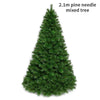 120 - 300cm Christmas Tree Encrypted PVC Pine Needles Glued White Pine Cones Christmas Tree for Christmas Decoration Ornament - MAGUSTA BEAUTY