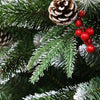 120 - 300cm Christmas Tree Encrypted PVC Pine Needles Glued White Pine Cones Christmas Tree for Christmas Decoration Ornament - MAGUSTA BEAUTY