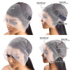 13x6 Lace Front Wigs Human Hair 180 Density Hd Body Wave Lace Frontat Human Hair Wigs For Women Glueless Pre Plucked Black Wig - MAGUSTA BEAUTY