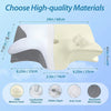1pc Memory Foam Cervical Pillow, 2 in 1 Ergonomic Contour Orthopedic Pillow for Neck Pain, Contoured Support Pillows,Neck Pillow - MAGUSTA BEAUTY