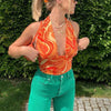 2023 Women's Summer Crop Tops Sexy Hollow Tank Tops Brown Bras Seamless Underwear Slim Sleeveless Tube Tops Y2K Club Party Camis - MAGUSTA BEAUTY