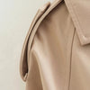 2024 Belt Cropped Trench Spring Jacket Women Vintage Streetwear Double Breasted Long Sleeve Top Female Coat Outfits - MAGUSTA BEAUTY