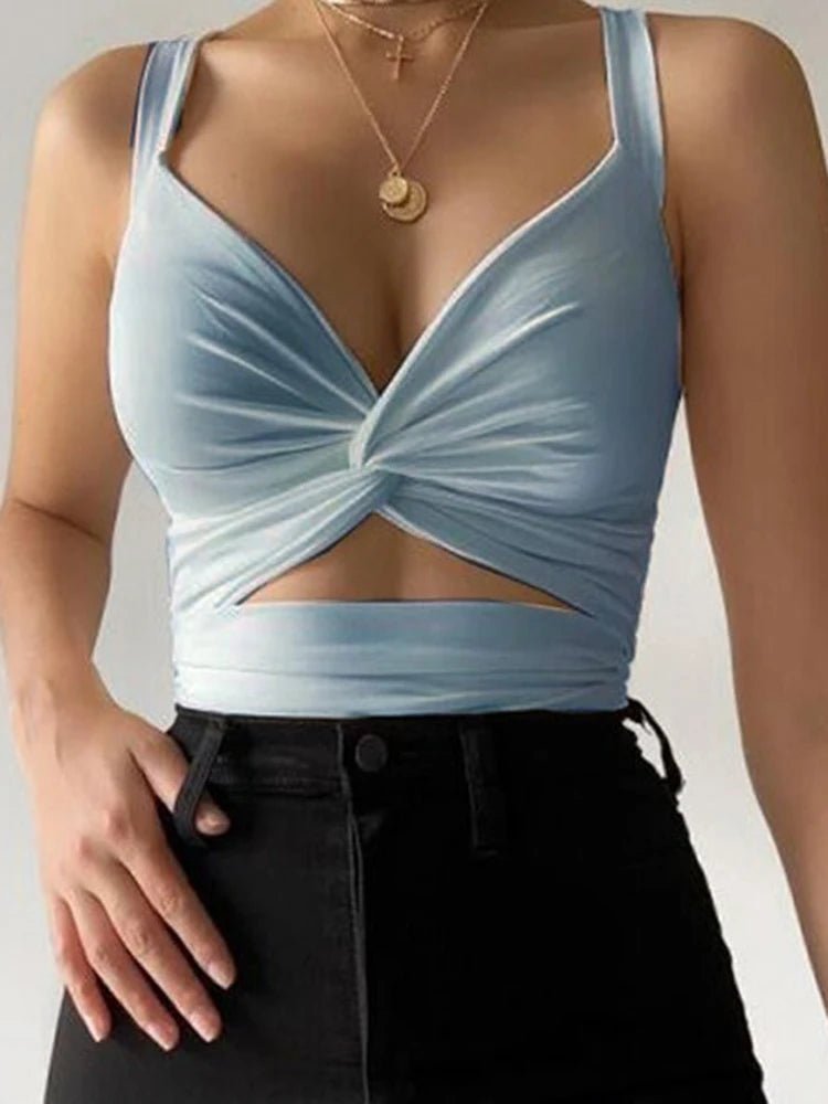 2024 Sexy Women Sleeveless Short Crop tops Ladies Vest Casual Tank Top Women's Tube Top Female Black White - MAGUSTA BEAUTY