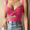 2024 Sexy Women Sleeveless Short Crop tops Ladies Vest Casual Tank Top Women's Tube Top Female Black White - MAGUSTA BEAUTY