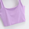 2025 Summer Women Sexy Sleeveless Tops Fashion Short Square Collar Tank Tops 6 Colors - MAGUSTA BEAUTY
