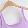 2025 Summer Women Sexy Sleeveless Tops Fashion Short Square Collar Tank Tops 6 Colors - MAGUSTA BEAUTY
