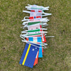 2026 42/48pcs world Country Flag 14x21cmNEW Football cup Countries Flag Bunting National String Banner Event Garlands decoration - MAGUSTA BEAUTY