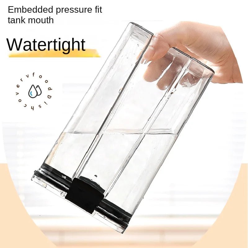 2/4PCS Sealed Jars Sets Stackable Kitchen Grain Srorage Sealed Containers Fridge Fresh Keep Boxes Seasoning Set Multigrain Tank - MAGUSTA BEAUTY