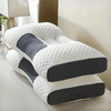 2pcs Massage Neck Pillows Adjustable Ergonomic Orthopedic Contour Support, High - Quality Pillow Core, All - Season Sleeping Comfort - MAGUSTA BEAUTY