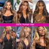 30 Inch Colored Highlight Human Hair Wigs Brazilian Body Wave Lace Front Wigs For Women 13x4 13x6 Hd Transparent Loose Wave Wig - MAGUSTA BEAUTY