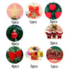 30/45cm Mini Christmas Tree New Year Gift Party Decoration Artificial Christmas Tree LED Light DIY Handicraft Xmas Tabletop Tree - MAGUSTA BEAUTY