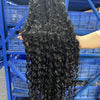 40 50 Inch HD 13x6 Deep Wave Lace Frontal Wigs Brazilian 13x4 Water Wave Curly Lace Front Human Hair Wigs For Women 300 Density - MAGUSTA BEAUTY