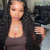 40 50 Inch HD 13x6 Deep Wave Lace Frontal Wigs Brazilian 13x4 Water Wave Curly Lace Front Human Hair Wigs For Women 300 Density - MAGUSTA BEAUTY