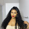 40 50 Inch HD 13x6 Deep Wave Lace Frontal Wigs Brazilian 13x4 Water Wave Curly Lace Front Human Hair Wigs For Women 300 Density - MAGUSTA BEAUTY