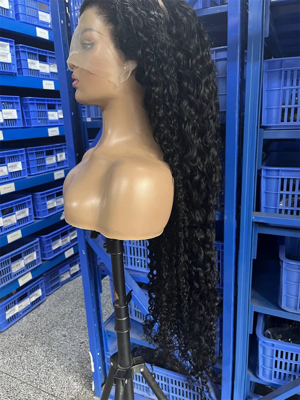 40 50 Inch HD 13x6 Deep Wave Lace Frontal Wigs Brazilian 13x4 Water Wave Curly Lace Front Human Hair Wigs For Women 300 Density - MAGUSTA BEAUTY