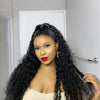 40 50 Inch HD 13x6 Deep Wave Lace Frontal Wigs Brazilian 13x4 Water Wave Curly Lace Front Human Hair Wigs For Women 300 Density - MAGUSTA BEAUTY