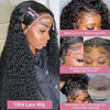 40 50 Inch HD 13x6 Deep Wave Lace Frontal Wigs Brazilian 13x4 Water Wave Curly Lace Front Human Hair Wigs For Women 300 Density - MAGUSTA BEAUTY