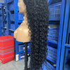 40 50 Inch HD 13x6 Deep Wave Lace Frontal Wigs Brazilian 13x4 Water Wave Curly Lace Front Human Hair Wigs For Women 300 Density - MAGUSTA BEAUTY