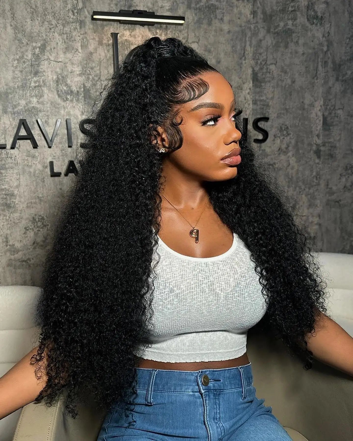 40 50 Inch Water Wave Curly Lace Front Wigs 13x4 13x6 HD Deep Wave Lace Frontal Wig 7x5 Glueless Human Hair Wigs For Women 300% - MAGUSTA BEAUTY