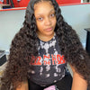 40 50 Inch Water Wave Curly Lace Front Wigs 13x4 13x6 HD Deep Wave Lace Frontal Wig 7x5 Glueless Human Hair Wigs For Women 300% - MAGUSTA BEAUTY