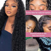 40 50 Inch Water Wave Curly Lace Front Wigs 13x4 13x6 HD Deep Wave Lace Frontal Wig 7x5 Glueless Human Hair Wigs For Women 300% - MAGUSTA BEAUTY