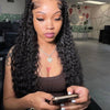 40 50 Inch Water Wave Curly Lace Front Wigs 13x4 13x6 HD Deep Wave Lace Frontal Wig 7x5 Glueless Human Hair Wigs For Women 300% - MAGUSTA BEAUTY