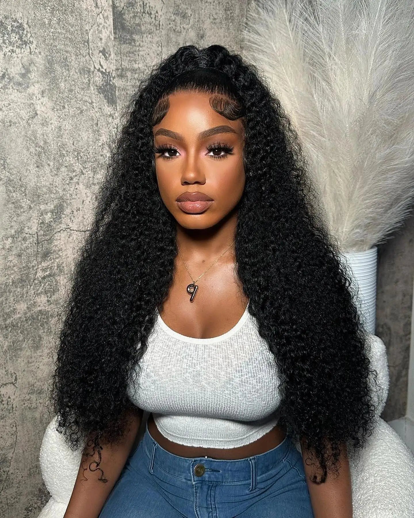 40 50 Inch Water Wave Curly Lace Front Wigs 13x4 13x6 HD Deep Wave Lace Frontal Wig 7x5 Glueless Human Hair Wigs For Women 300% - MAGUSTA BEAUTY
