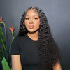 40 50 Inch Water Wave Curly Lace Front Wigs 13x4 13x6 HD Deep Wave Lace Frontal Wig 7x5 Glueless Human Hair Wigs For Women 300% - MAGUSTA BEAUTY