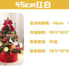 45/60cm DIY Christmas Tree With LED Light Mini Desktop Tree Christmas Decoration New Year Gift Home Christmas Ornaments - MAGUSTA BEAUTY