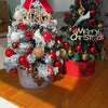45/60cm DIY Christmas Tree With LED Light Mini Desktop Tree Christmas Decoration New Year Gift Home Christmas Ornaments - MAGUSTA BEAUTY