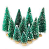 5/8pcs Mini Christmas Trees Small Artificial Christmas Tree Ornament Cedar Pine Sisal Tabletop Merry Christmas Party Decoration - MAGUSTA BEAUTY