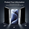 5PCS Anti-Spy Glass For iPhone 16 15 14 13 12 11 Pro Max Privacy Screen Protectors For iPhone X XS XR 7 8 Plus SE Tempered Glass - MAGUSTA BEAUTY