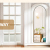 Arched Full Length Mirror, 71"x26" Full Body Floor Mirror Standing Hanging or Leaning Wall, Full Body Mirror with Stand