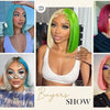 613 Blonde Short Bob Wig Transparent Lace Front Human Hair Wigs Straight 13X4 Burgundy 99j Brown Colored Cut Lace Frontal Wig - MAGUSTA BEAUTY