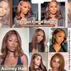 613 Blonde Short Bob Wig Transparent Lace Front Human Hair Wigs Straight 13X4 Burgundy 99j Brown Colored Cut Lace Frontal Wig - MAGUSTA BEAUTY