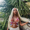 613 Curly Honey Blonde Lace Front Human Hair Wigs Loose Deep Wave 13x6 13×4 HD Water Wave Color Transparent Lace Frontal Wigs - MAGUSTA BEAUTY